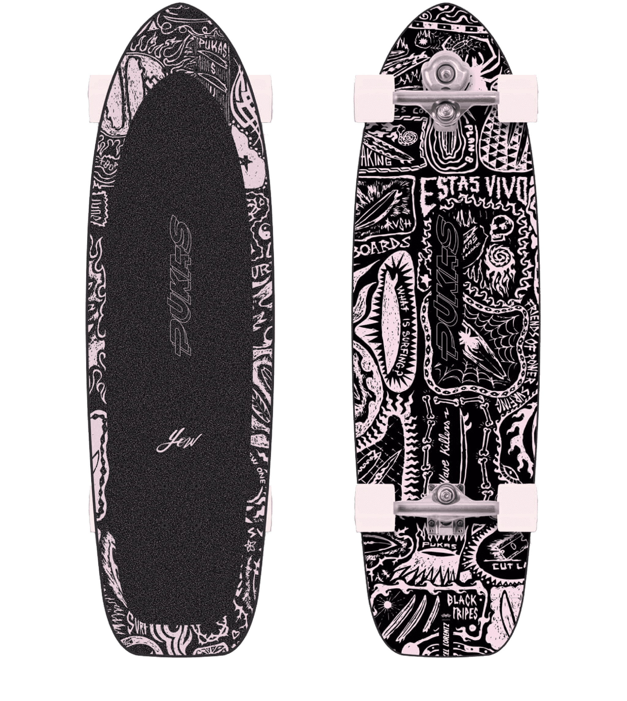 Yow Surfskate Dark 34.5'' Pukas