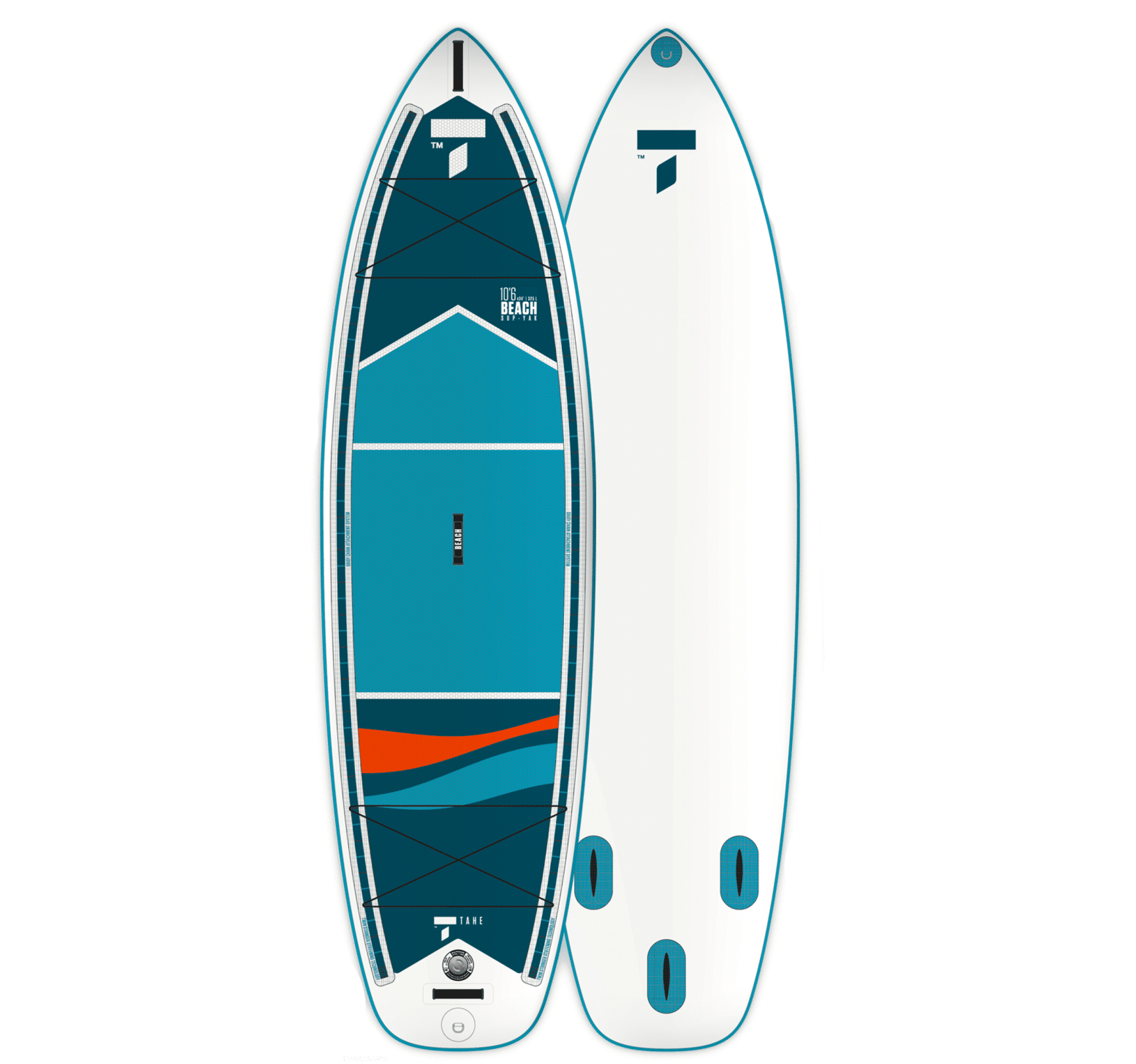 Tahe Beach Sup-Yak + Kajak-Paket 10&#039;6