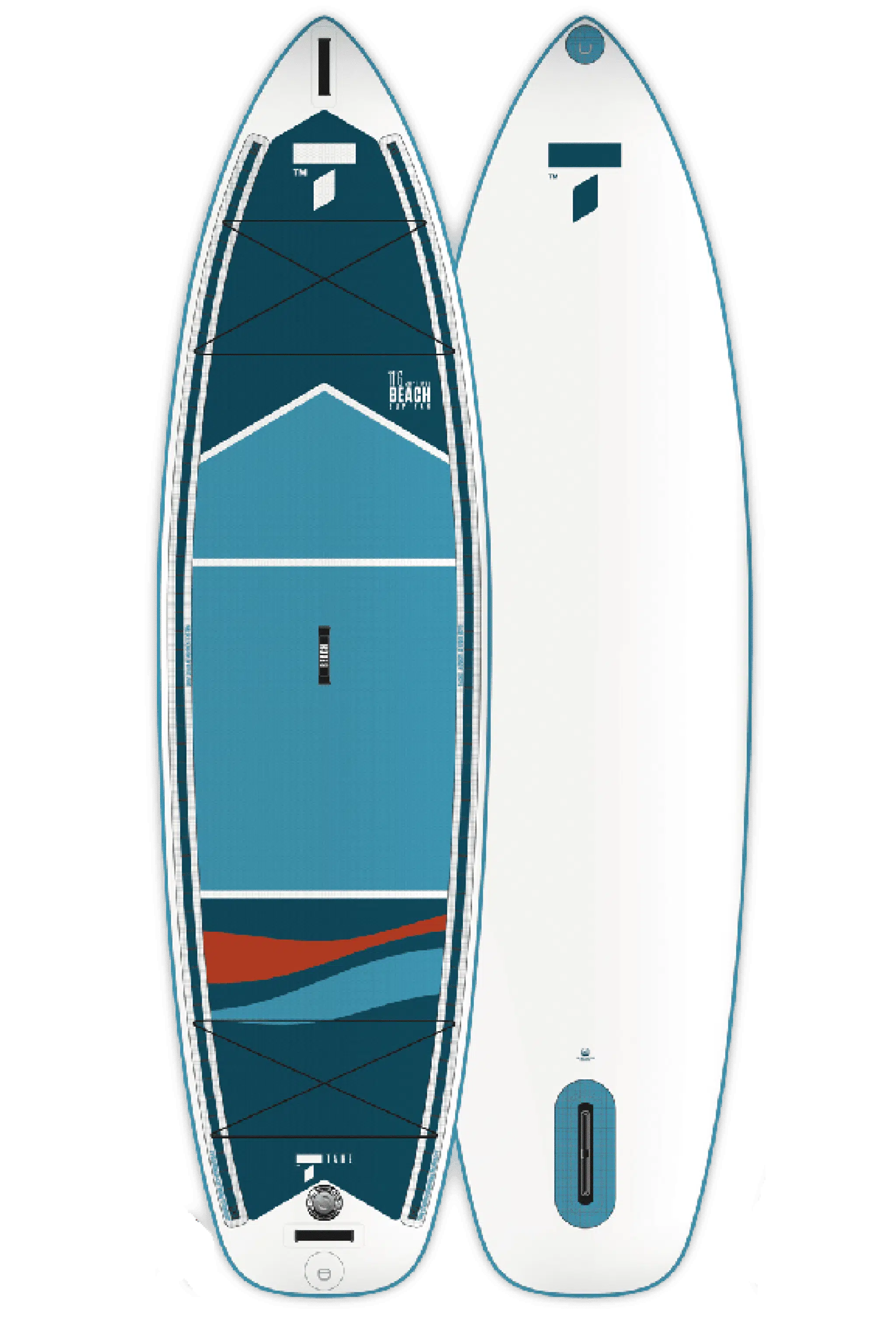 Tahe Beach Sup-Yak + pack kayak 11'6