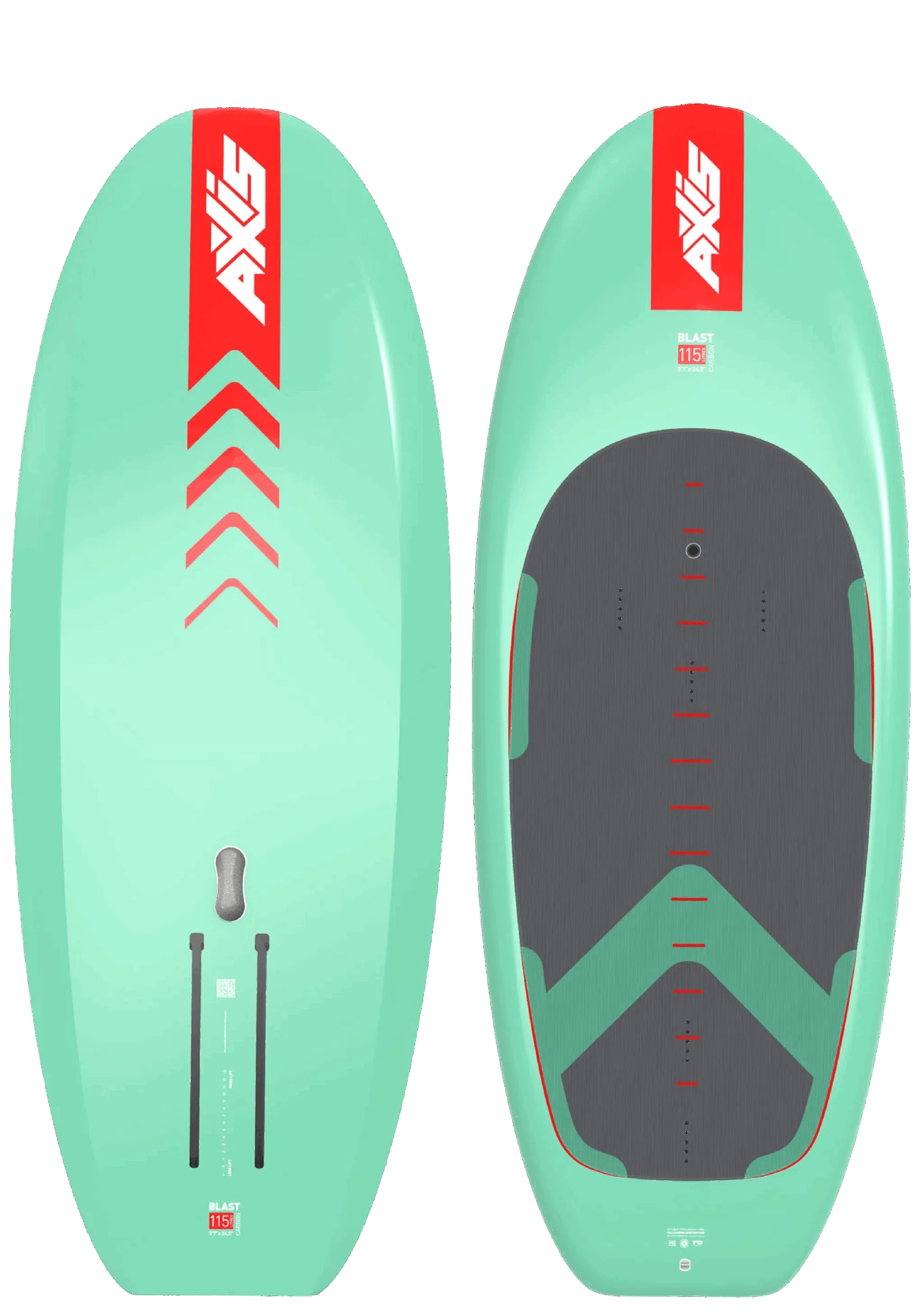 Axis Blast Carbon Foilboard